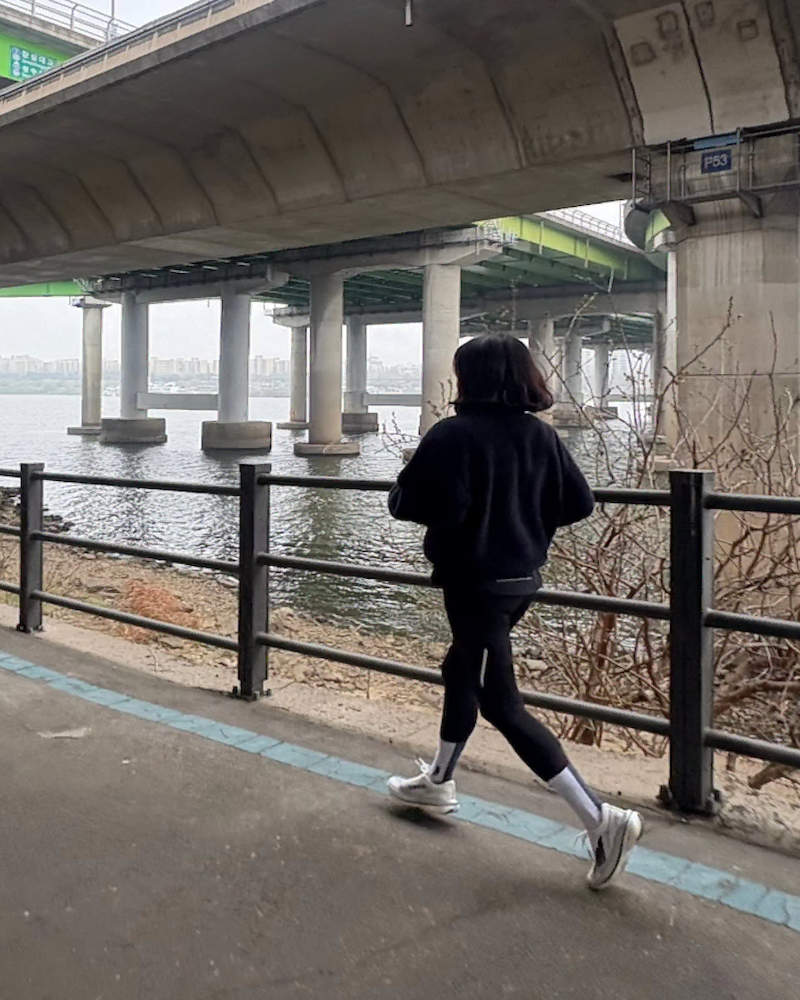 한혜연 나잇살 관리를 위한 아침 러닝 습관