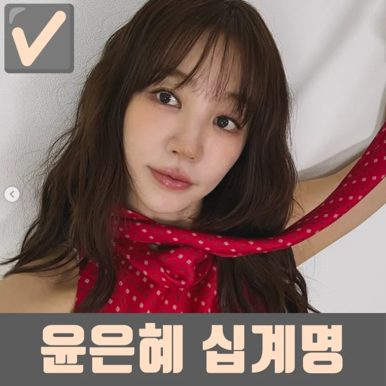 윤은혜 다이어트 식단 공개