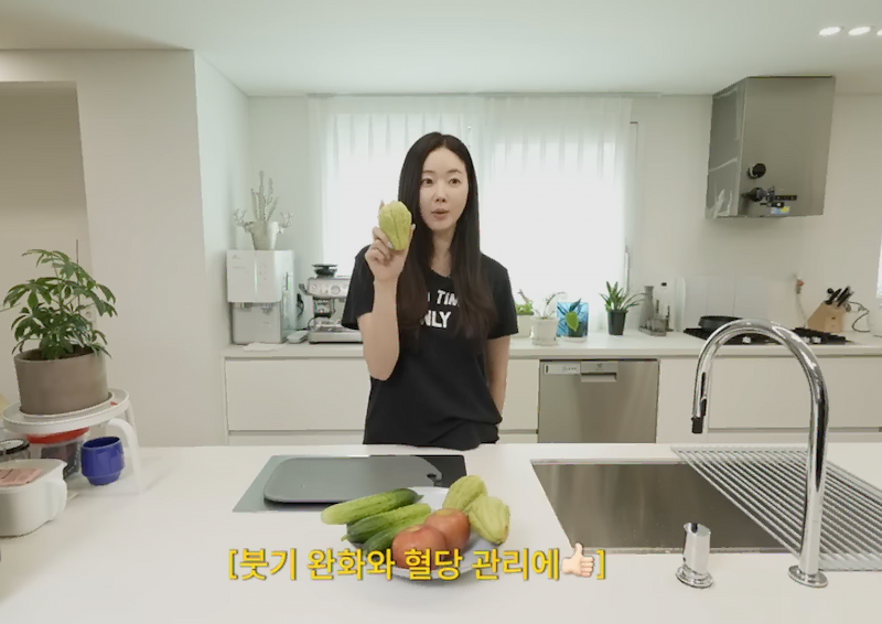 차요테 그린 주스 레시피와 다이어트 식단